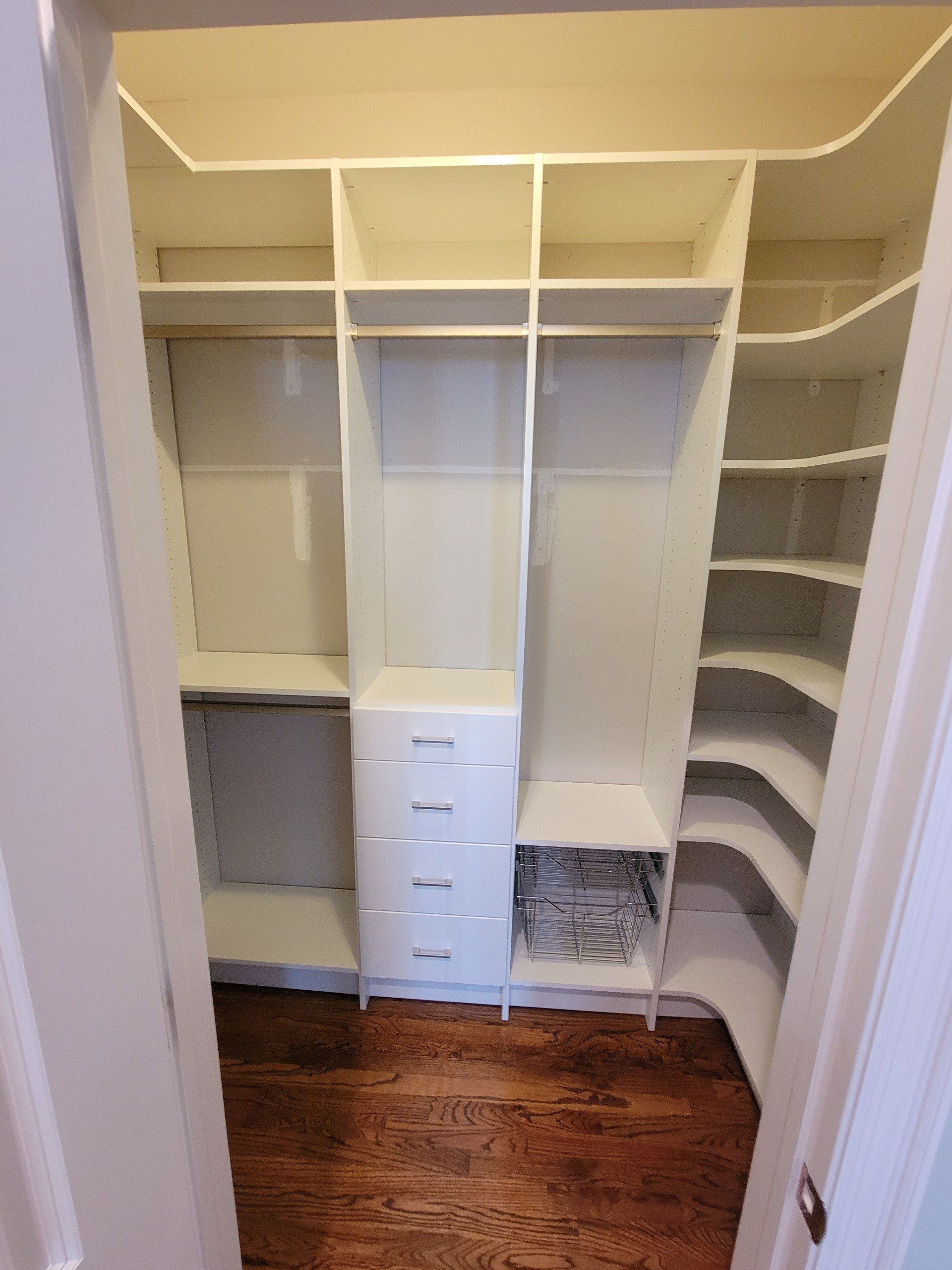 Custom Kitchen Pantry System Project