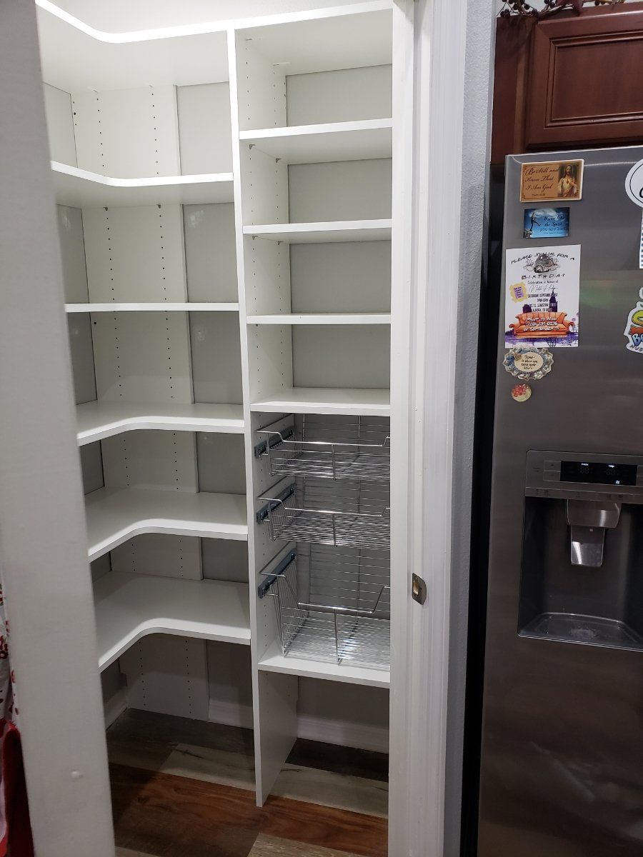 Custom Kitchen Pantry System Project