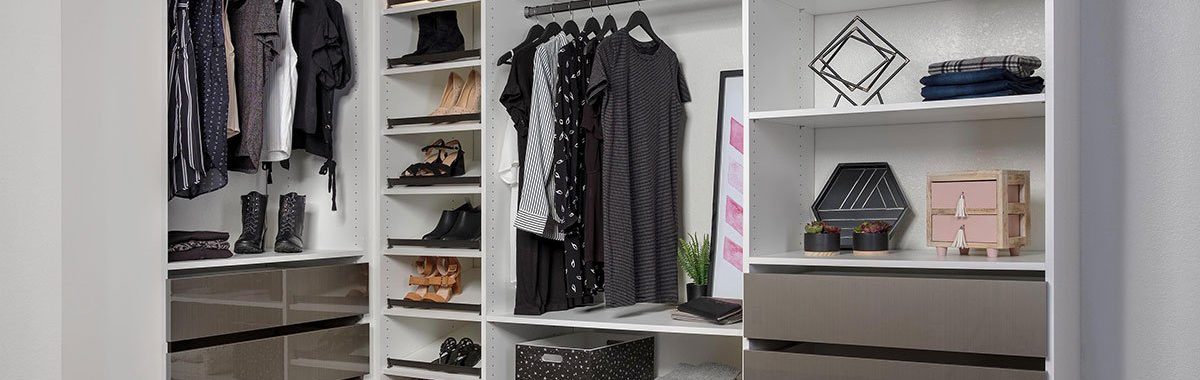 Custom Reach-in Closet System