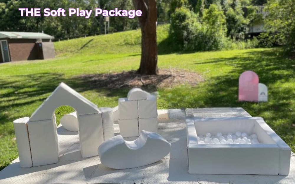 Soft Play Set on a White Surface Outdoors — Rustique on the Coast In Ourimbah, NSW