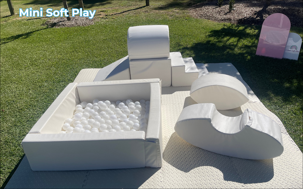Mini Soft Play Set Outdoors on Grass — Rustique on the Coast In Ourimbah, NSW