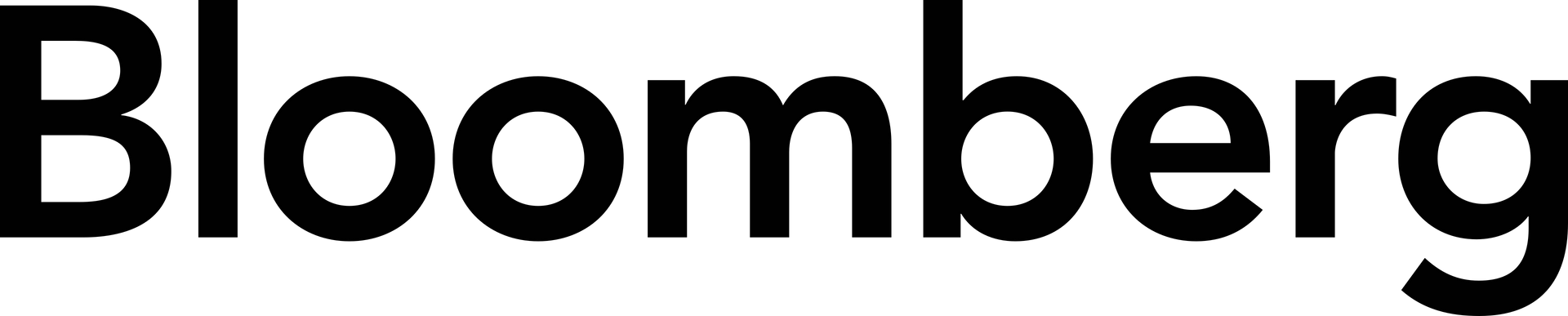 Bloomberg logo in bold black text on a white background