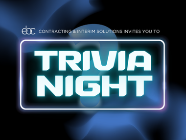 EBC Contracting & Interim Solutions Trivia Night event invite