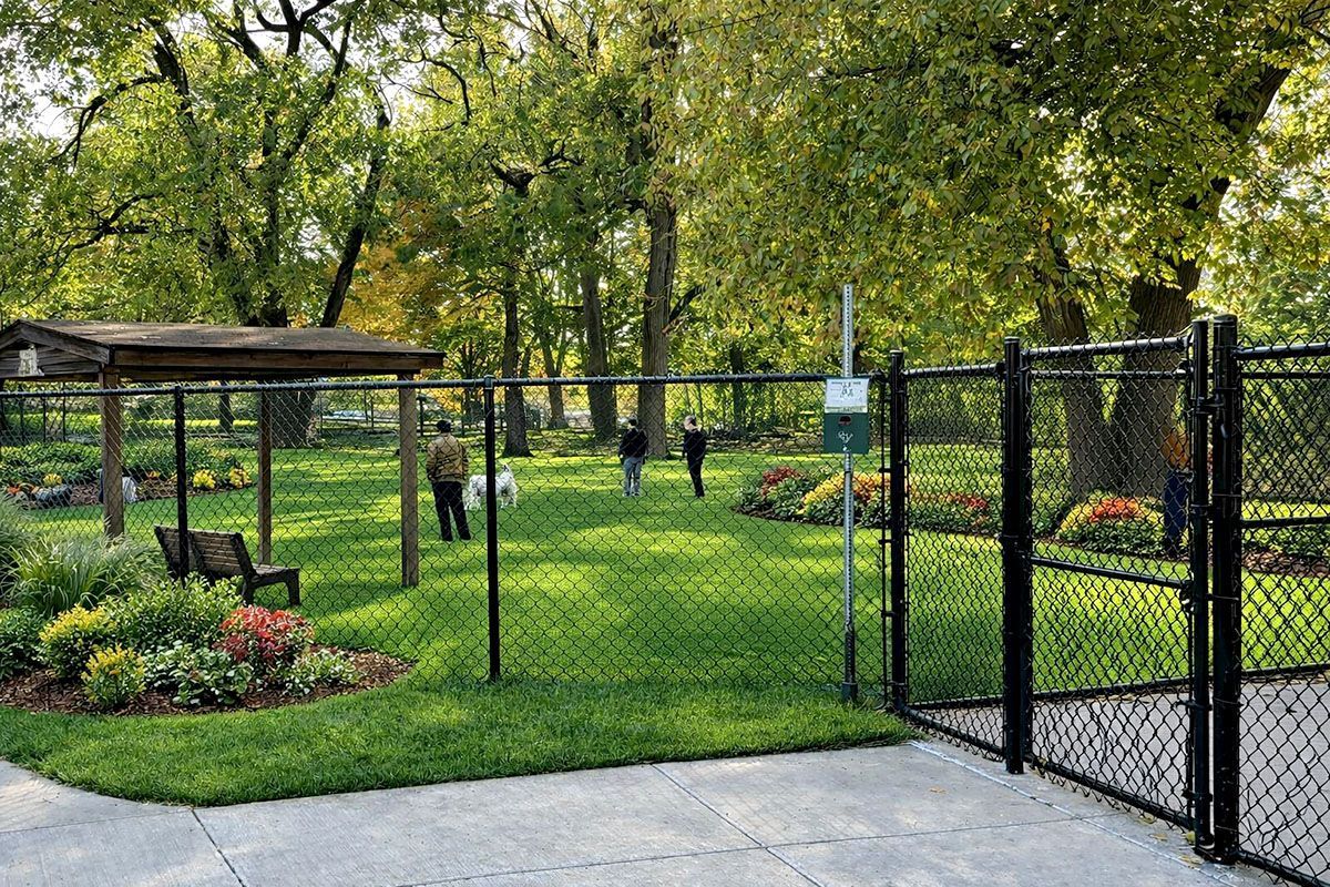 Chain Link 3D render with metal mesh design and reinforced posts, ideal for secure residential or commercial installs in Republic, Missouri.