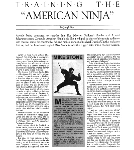 Article titled 
