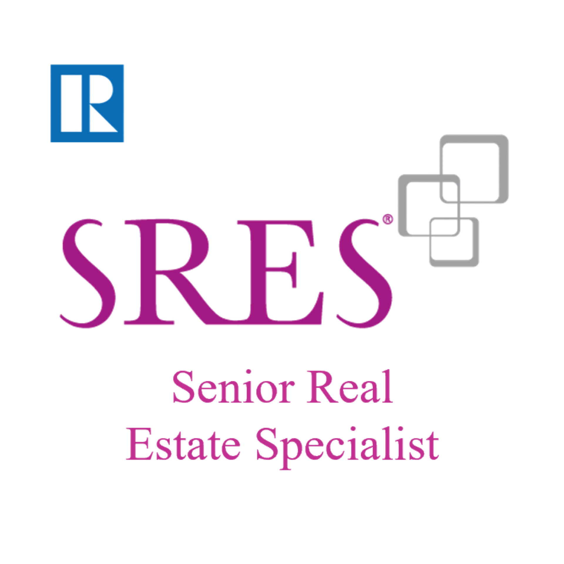 Seniors Real Estate Specialist (SRES®) designation logo.