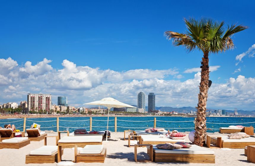 Barcelona beach