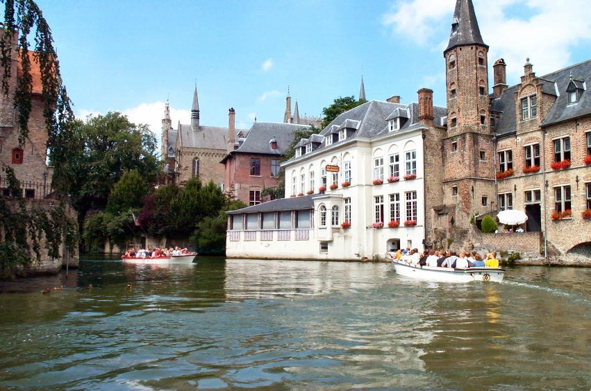 Boat tour of Bruges