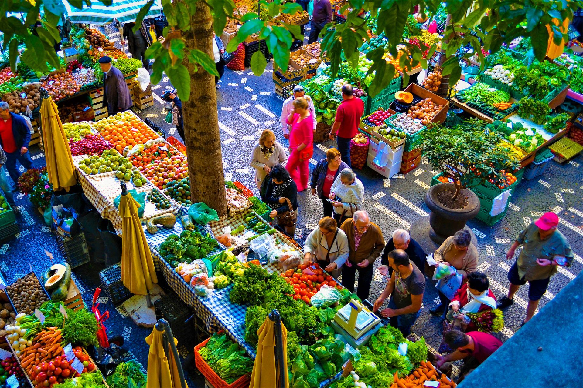 Farm market, Madeira