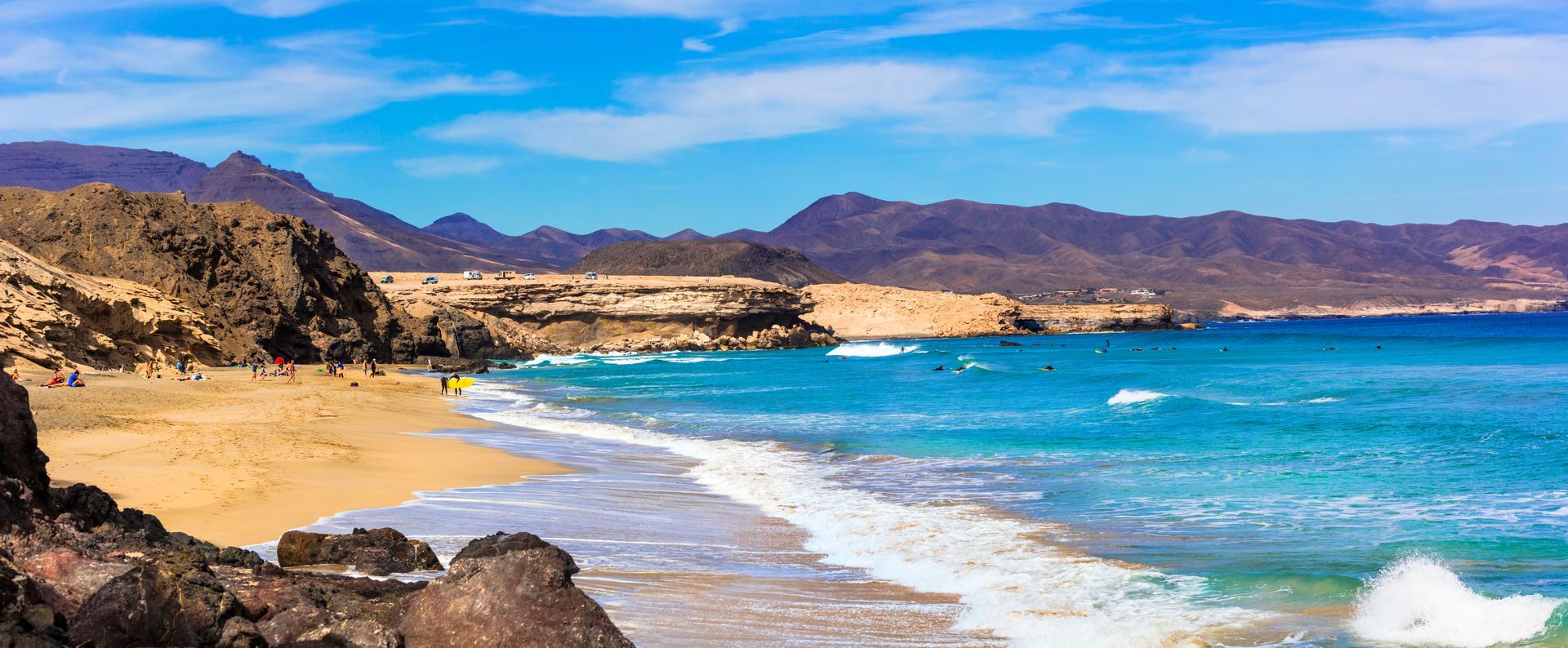 Unspoiled beaches of Fuerteventura, Canary Islands