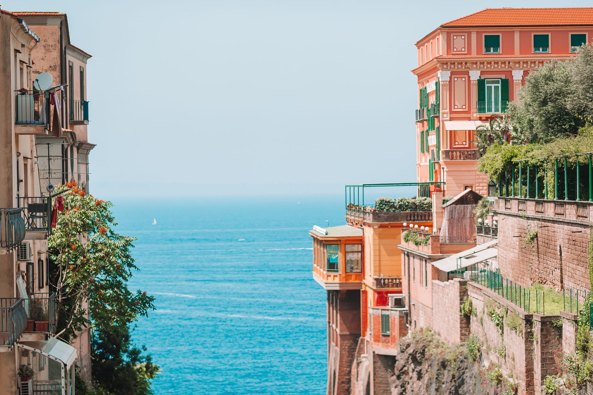 Street in Sorrento, Italy