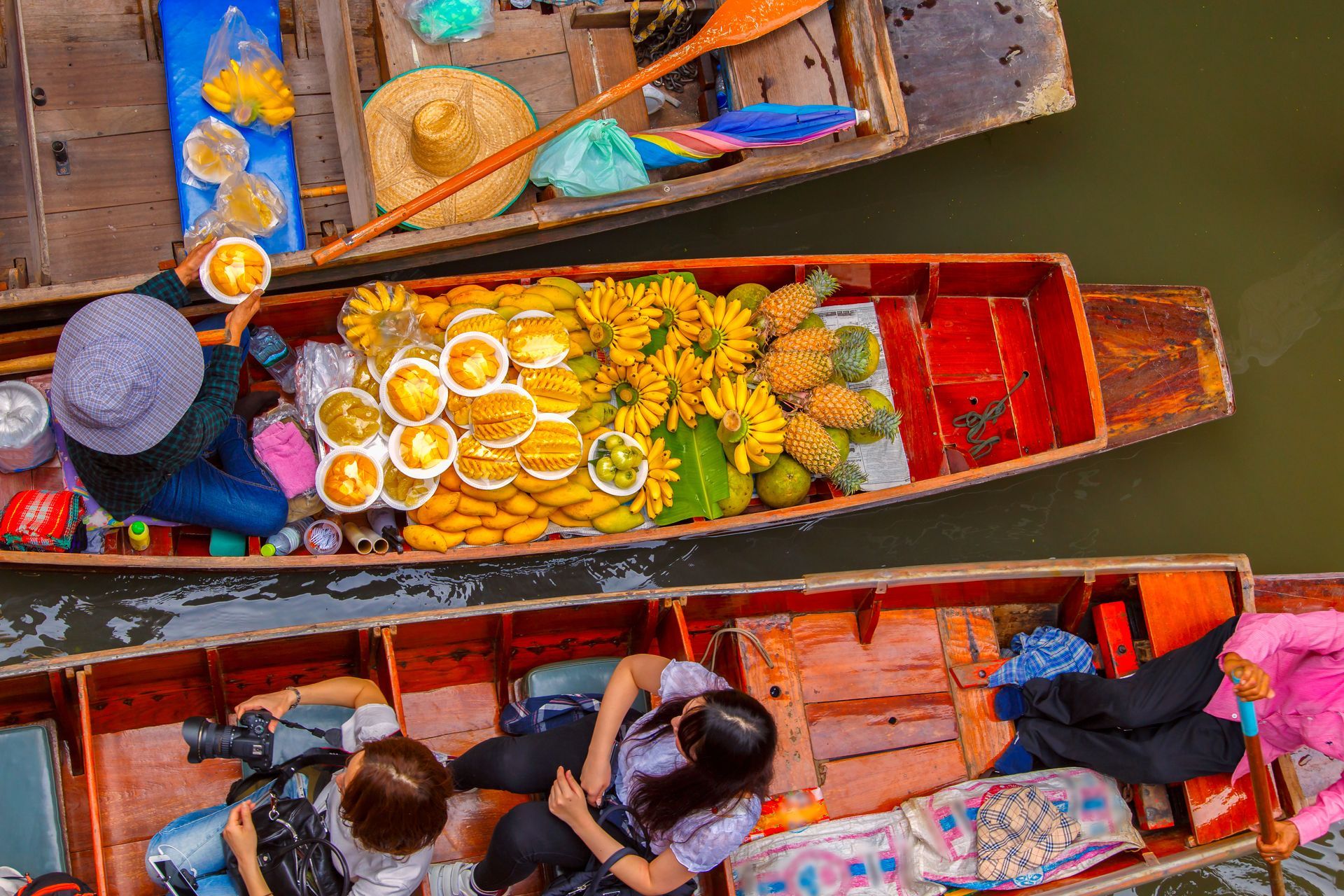 Damnoen Saduak floating market, Bangkok