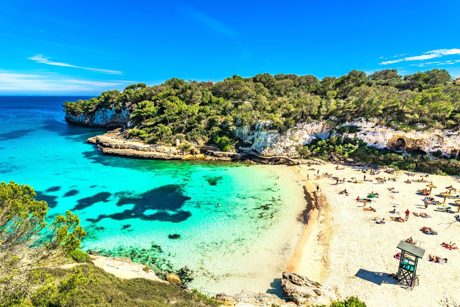 Cala Llombards Santanyi beach, Majorca