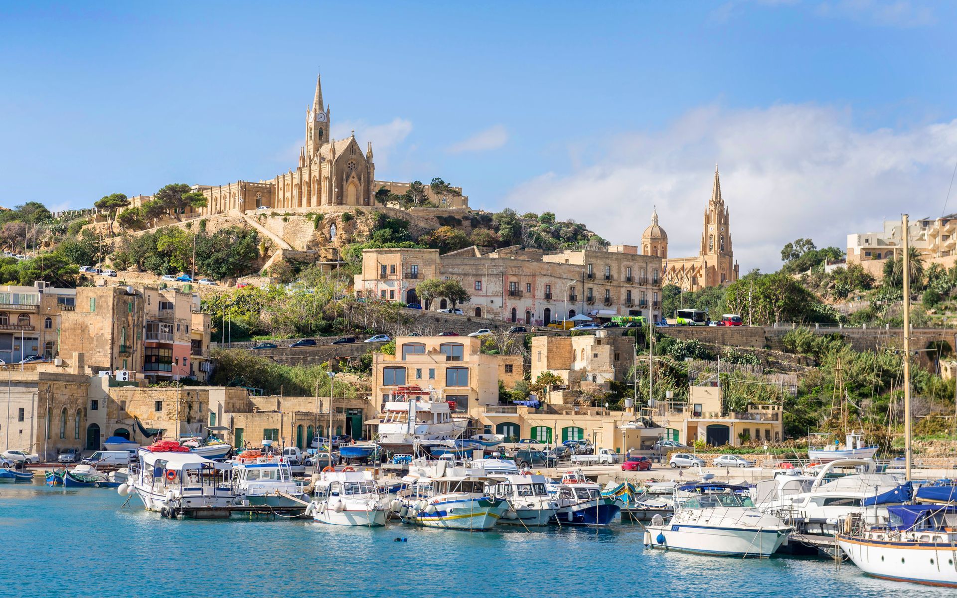 Town & Harbour Gozo, Malta
