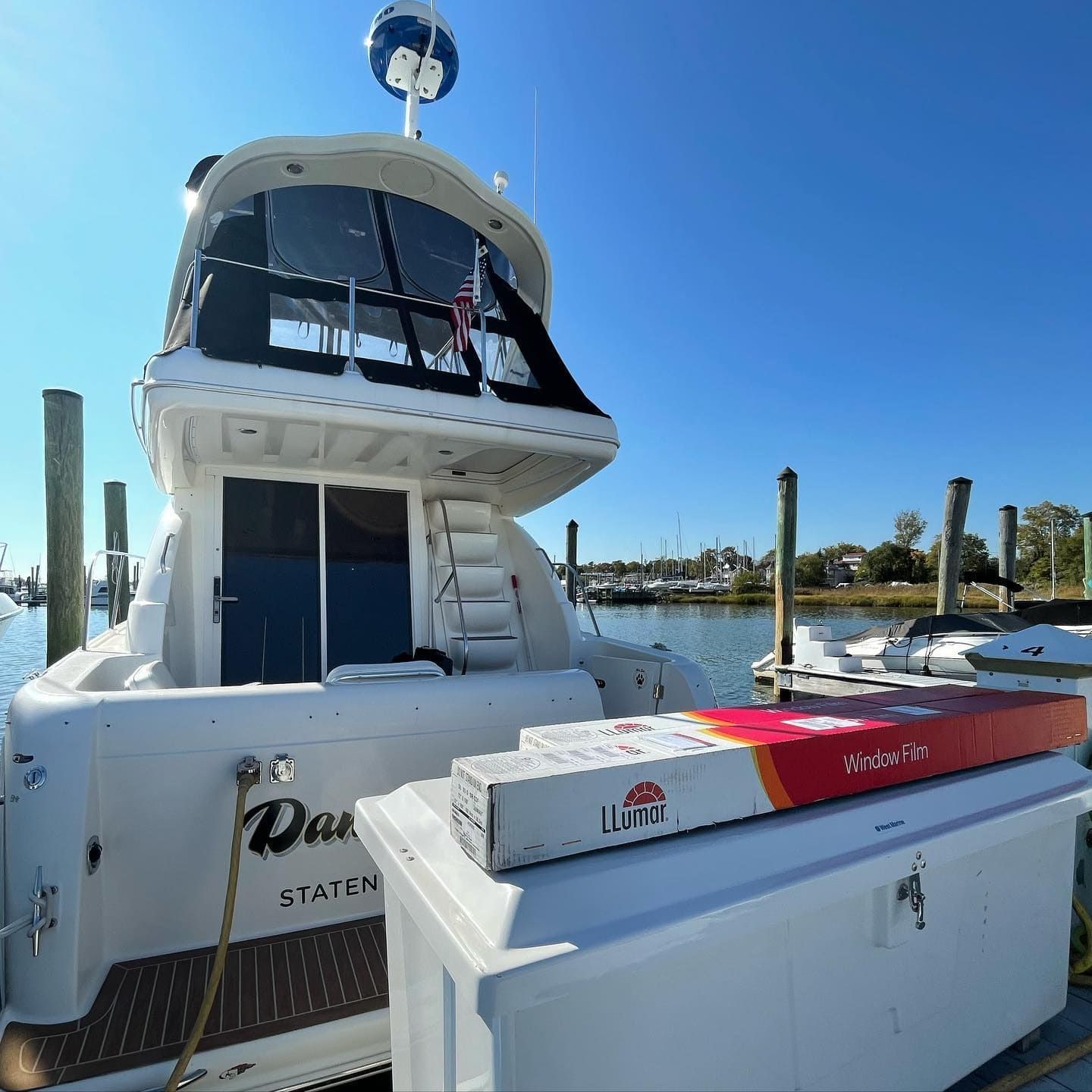Boat Window Tinting Services