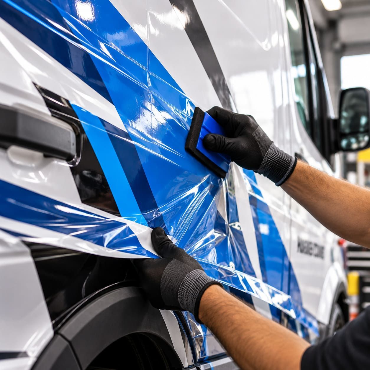 COMMERCIAL VEHICLE WRAPS service