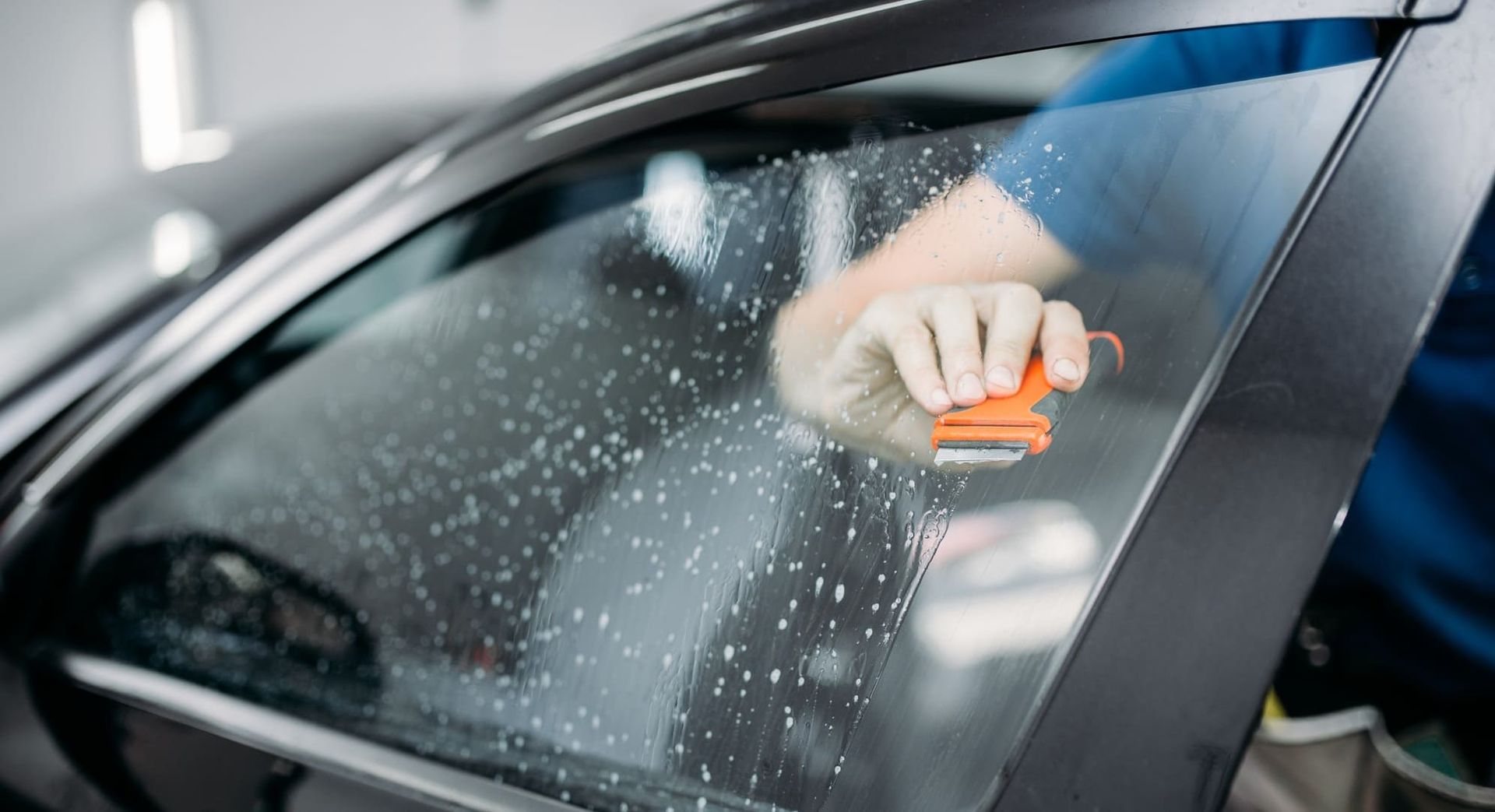Professional car tinting