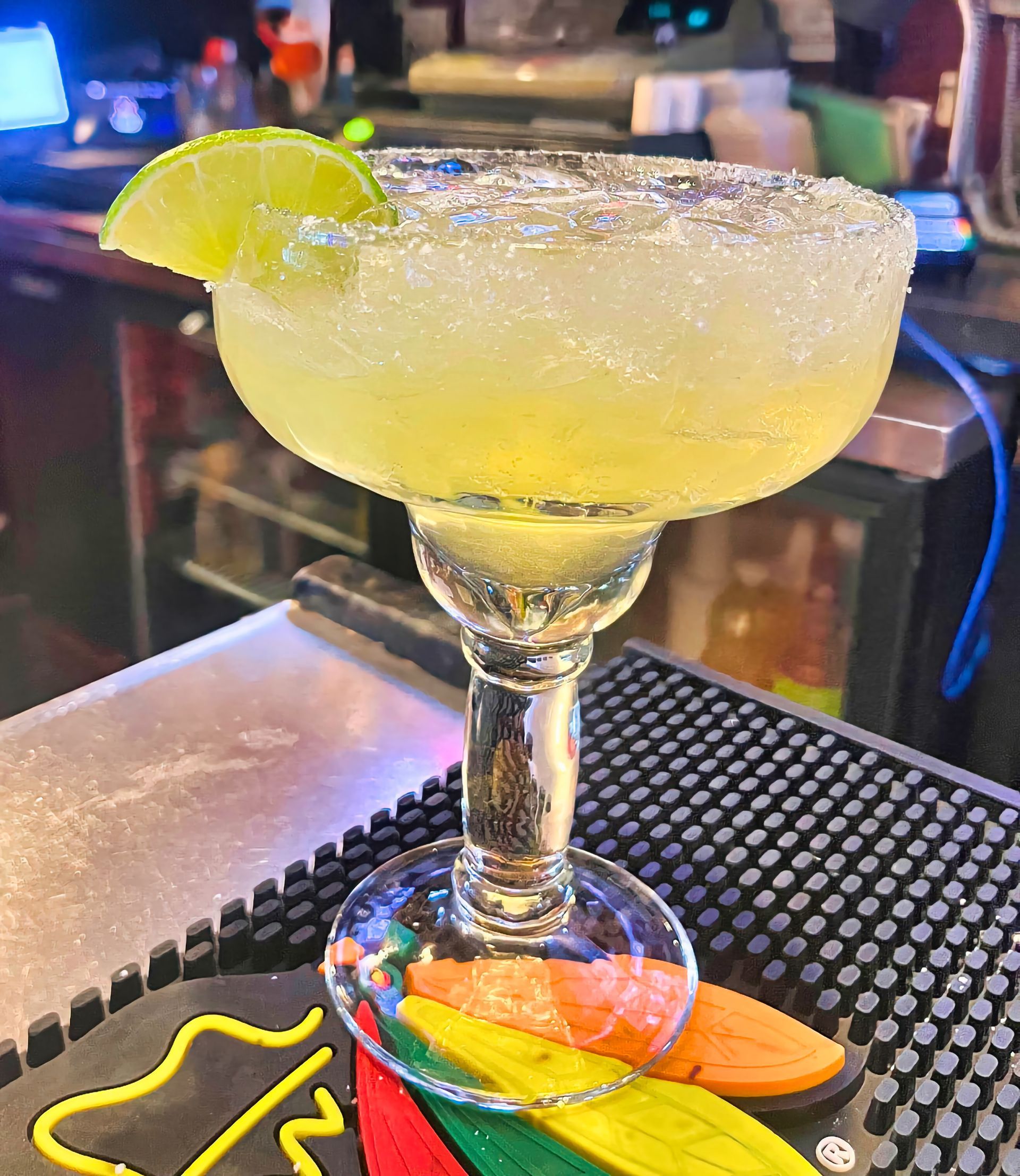 Margarita cocktail at Dockers North