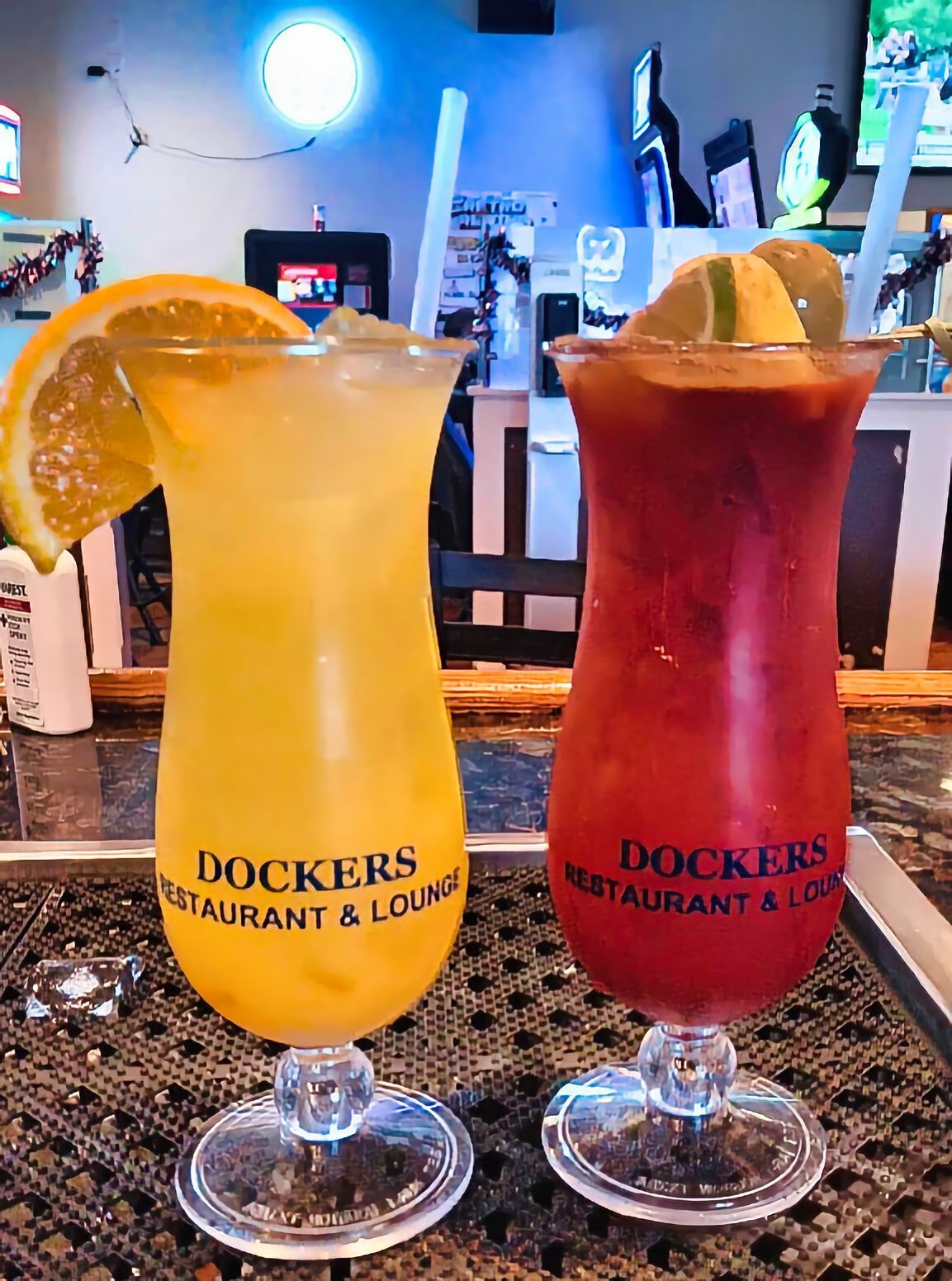 Mimosa and Bloody Mary at Dockers North