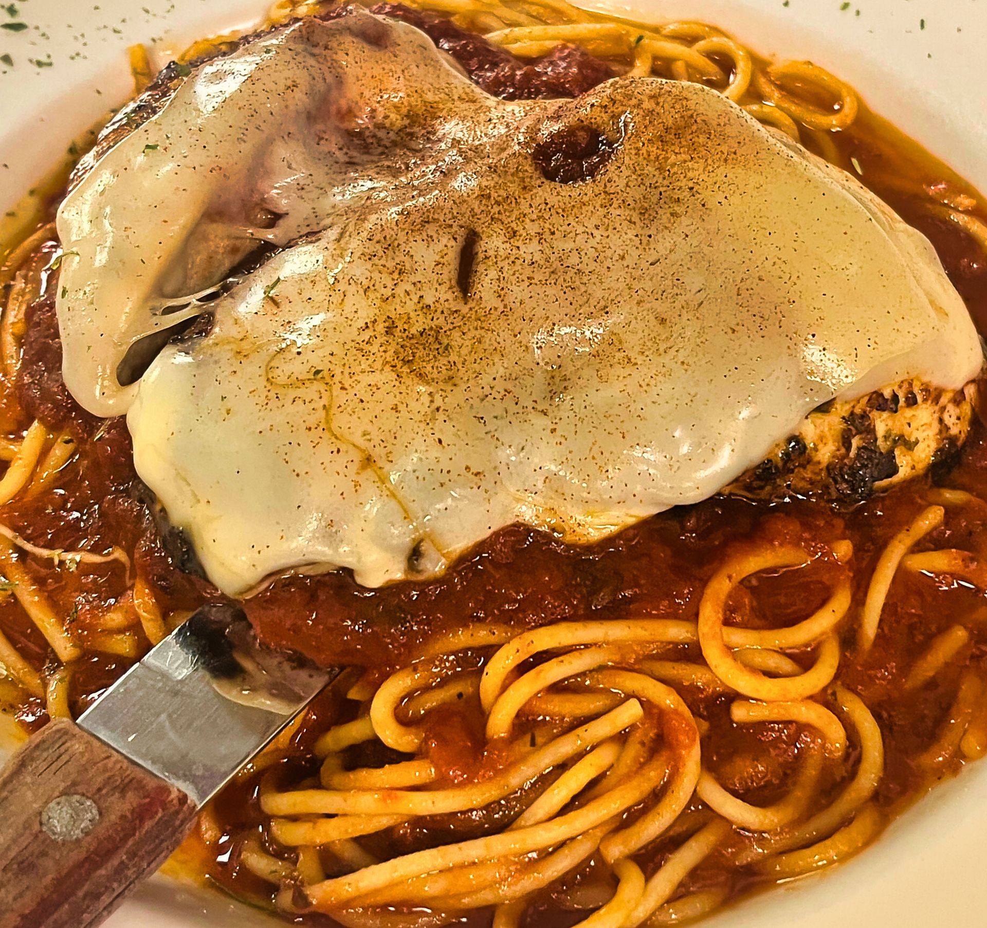 Chicken Parmesan at Dockers North