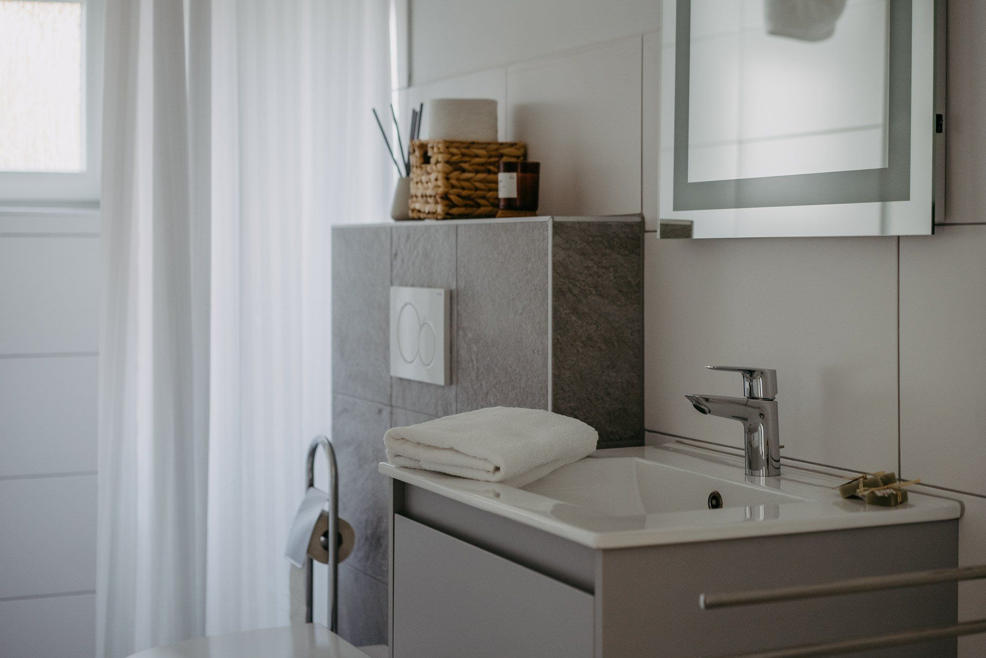 Waschtisch im Badezimmer