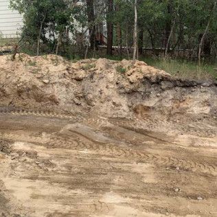 Large Pile of Dirt in the Middle of Field - Elizabeth, CO – NRK Skidsteer