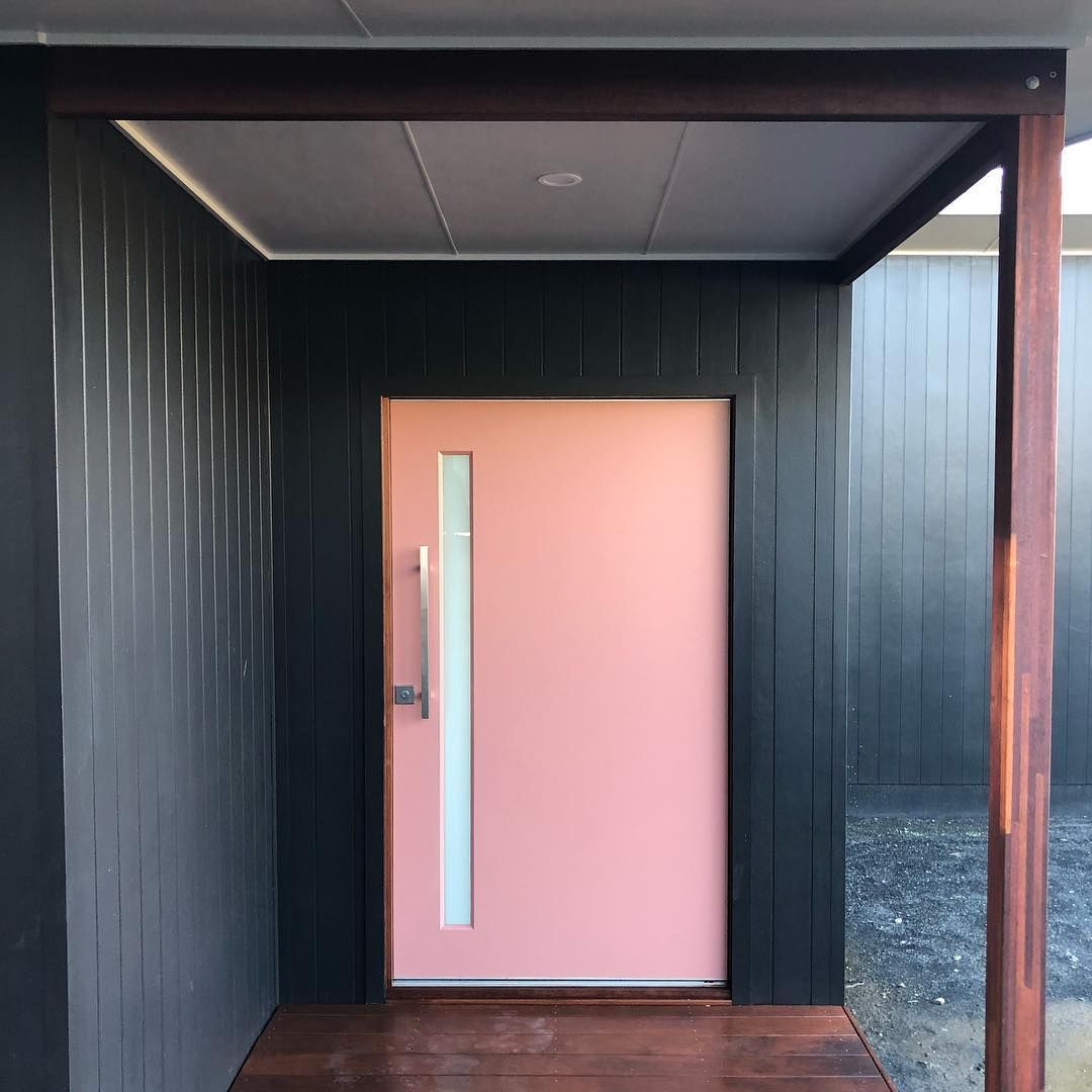 Stunning pink front door— Donnelly Painting In Wollongbar, NSW