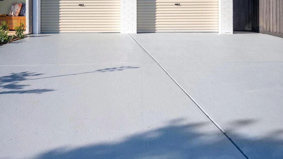 A newly painted driveay— Donnelly Painting In Bangalow, NSW