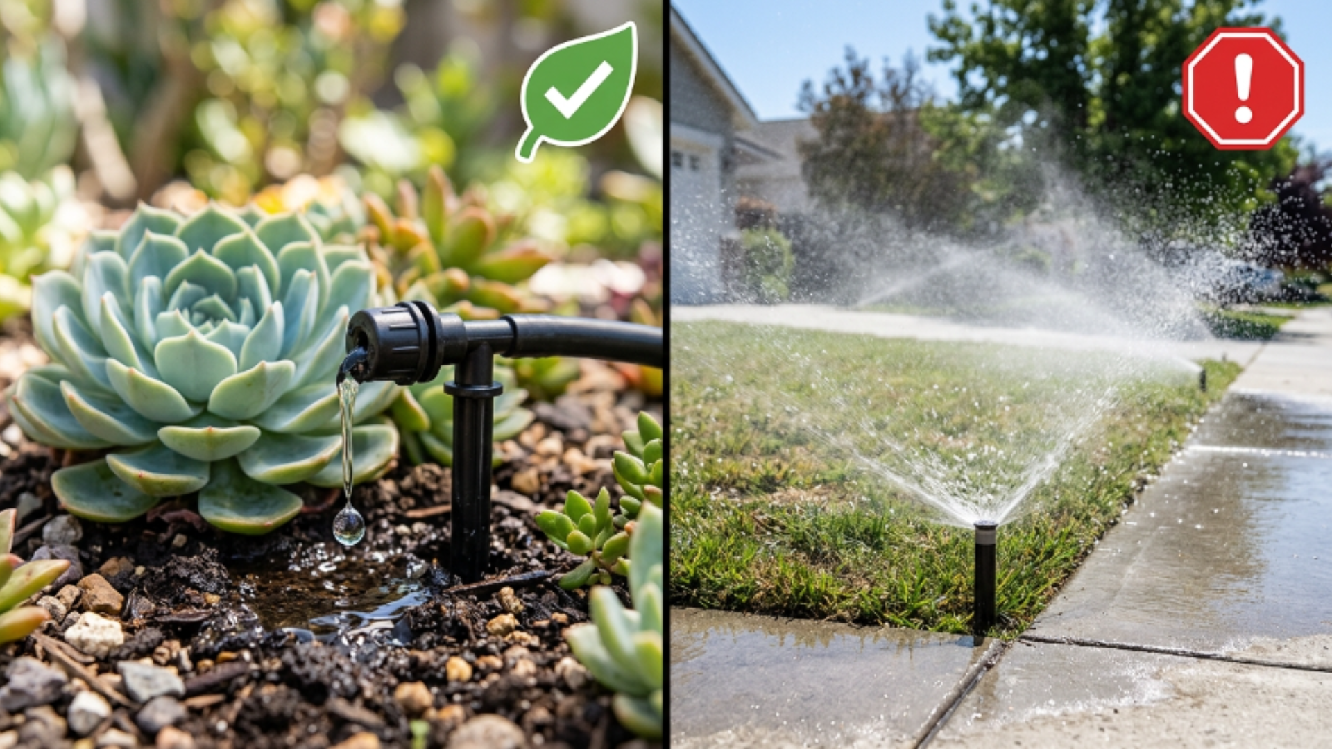 drip irrigation services for residential garden beds