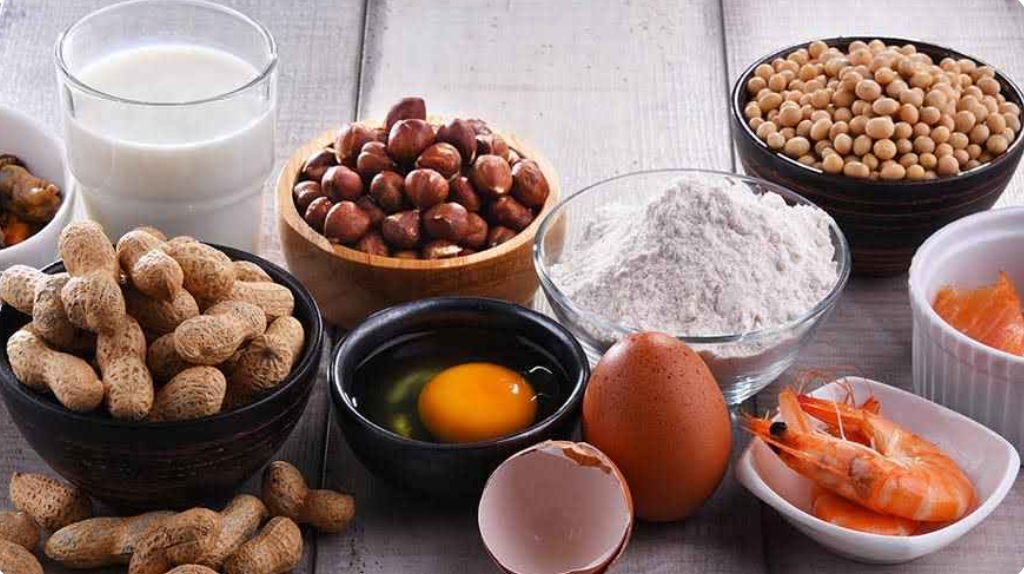 Common food allergens
