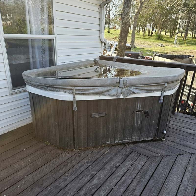 Before junk removal