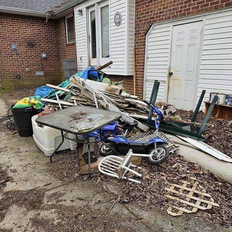 Before junk removal