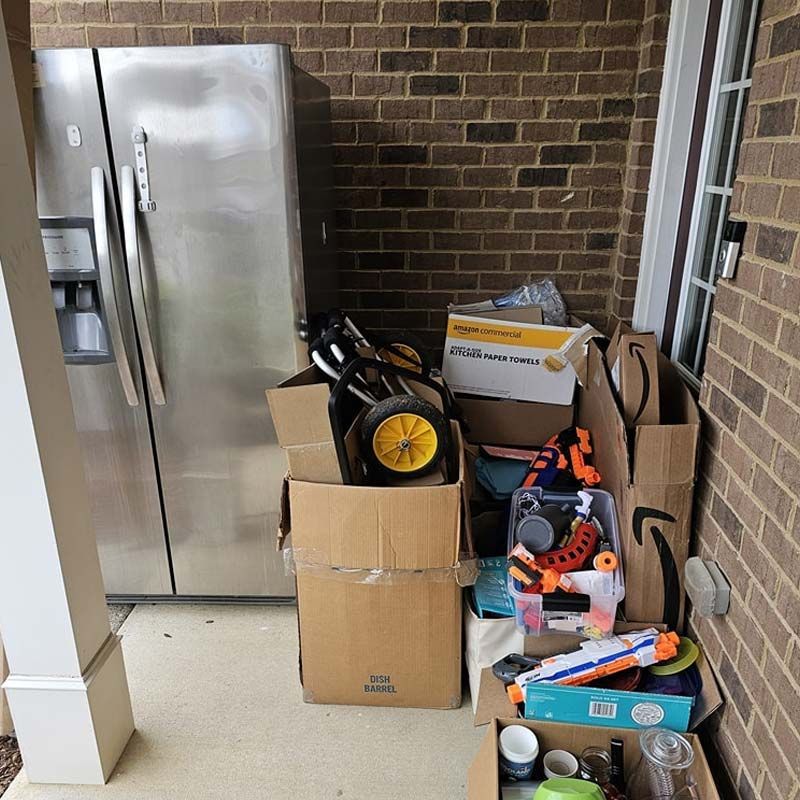 Before junk removal
