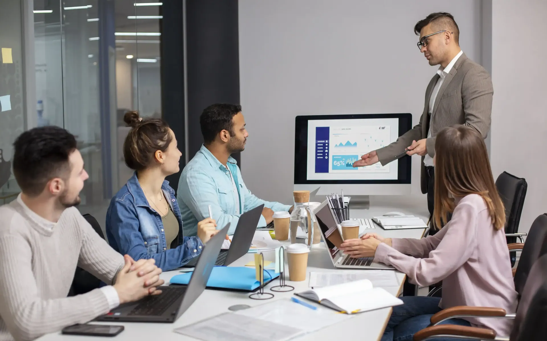 Plan a business meeting