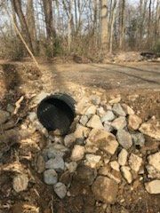 Before paving — New Castle, DE — Renners Road Construction LLC