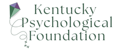 The Kentucky Psychological Foundation logo, featuring a stylized kite icon and the organization's name in dark text.