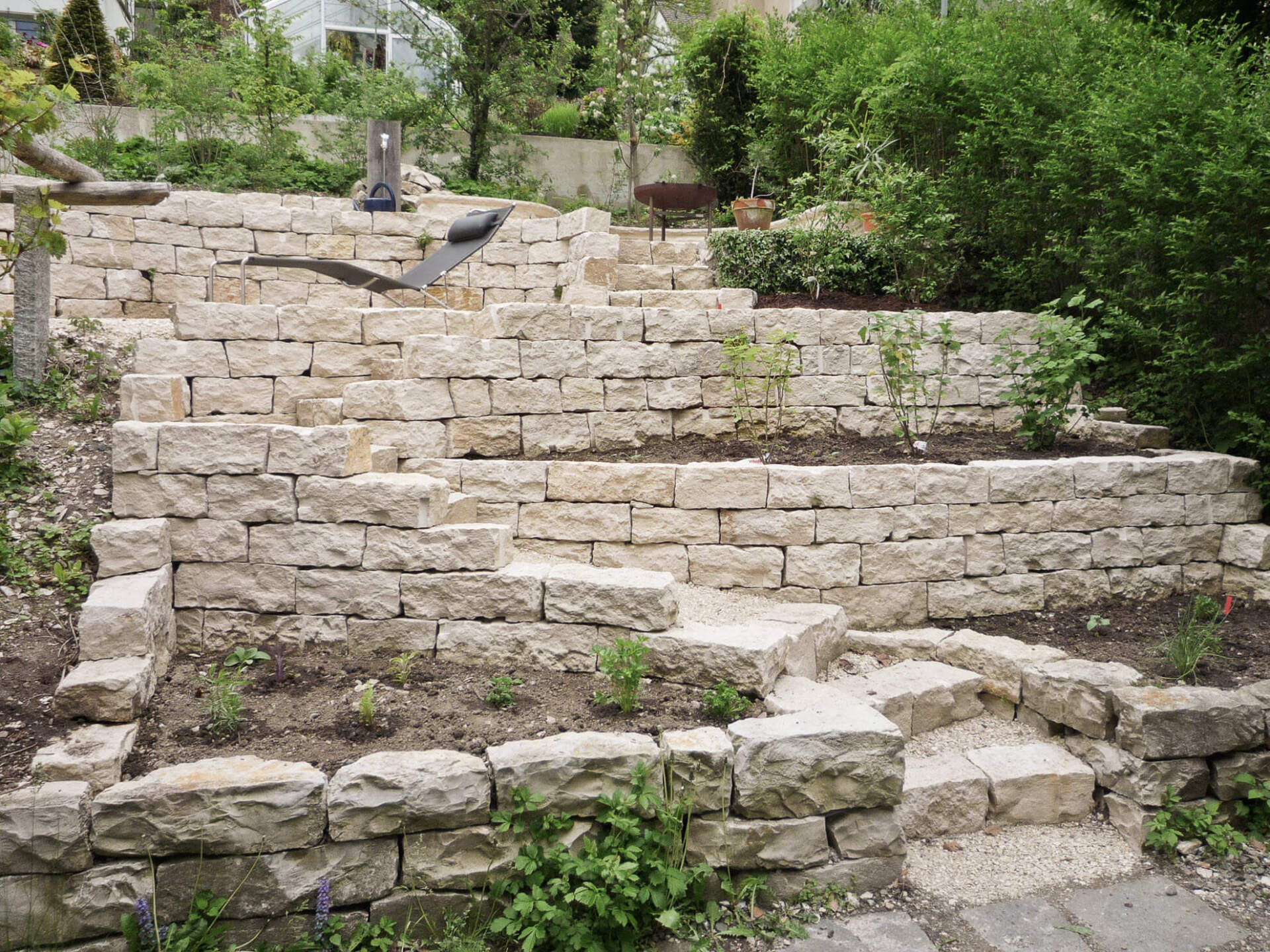 Gartenbau, Gartengestaltung, Terrassengestaltung