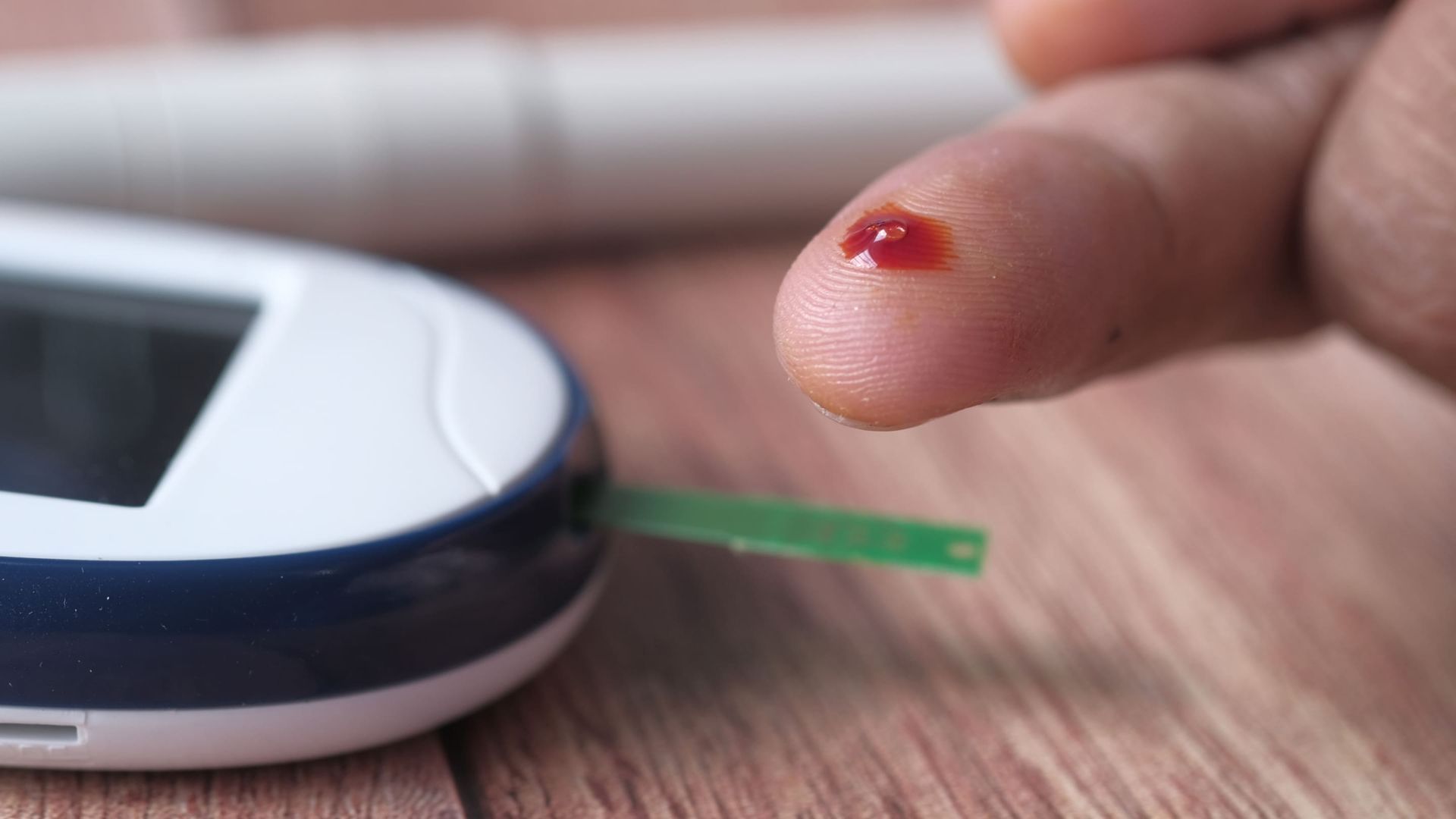An A1C Blood Sugar Test.