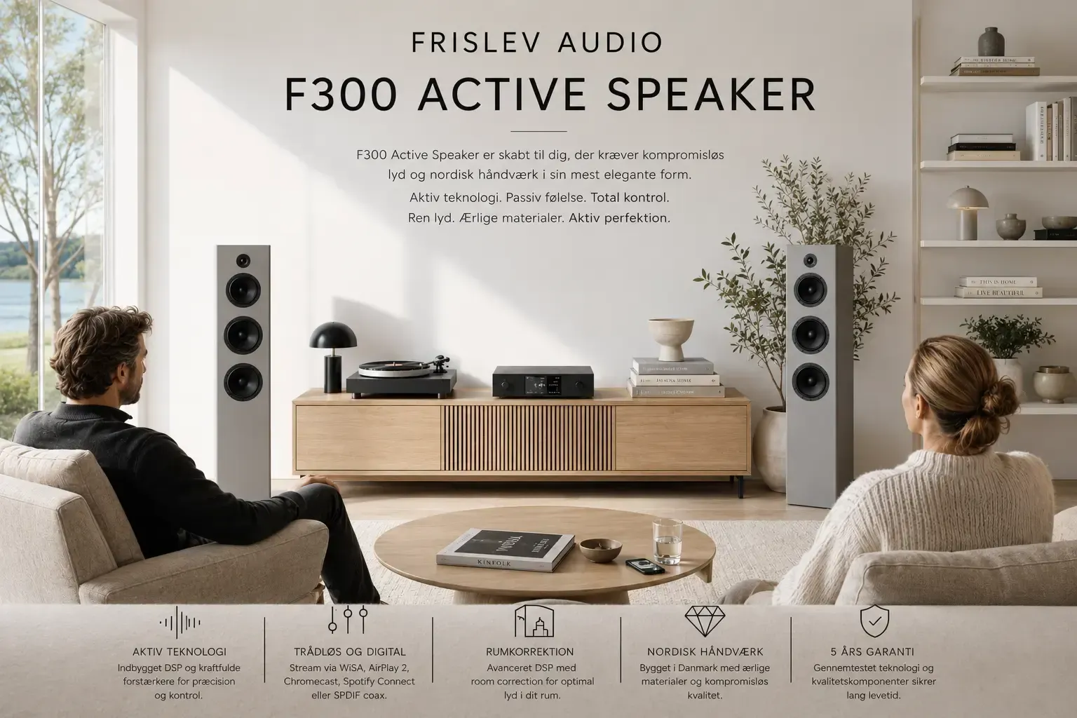 Frislev Audio - Active Speaker - F300
