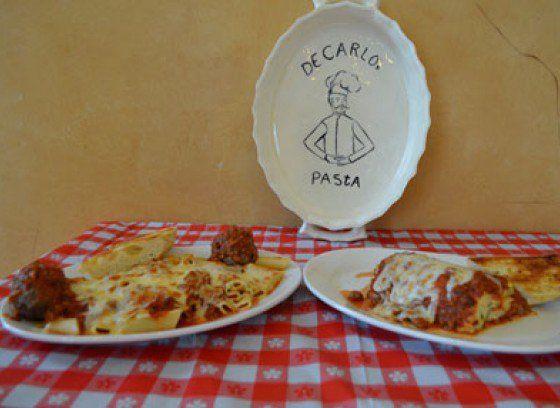 Pasta Displayed on Table — Chicago, IL — ��������