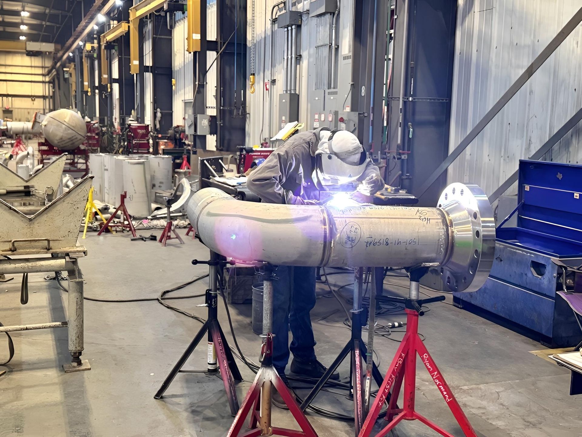 Nuclear Pipe Fabrication | Built for Ultra-High Purity