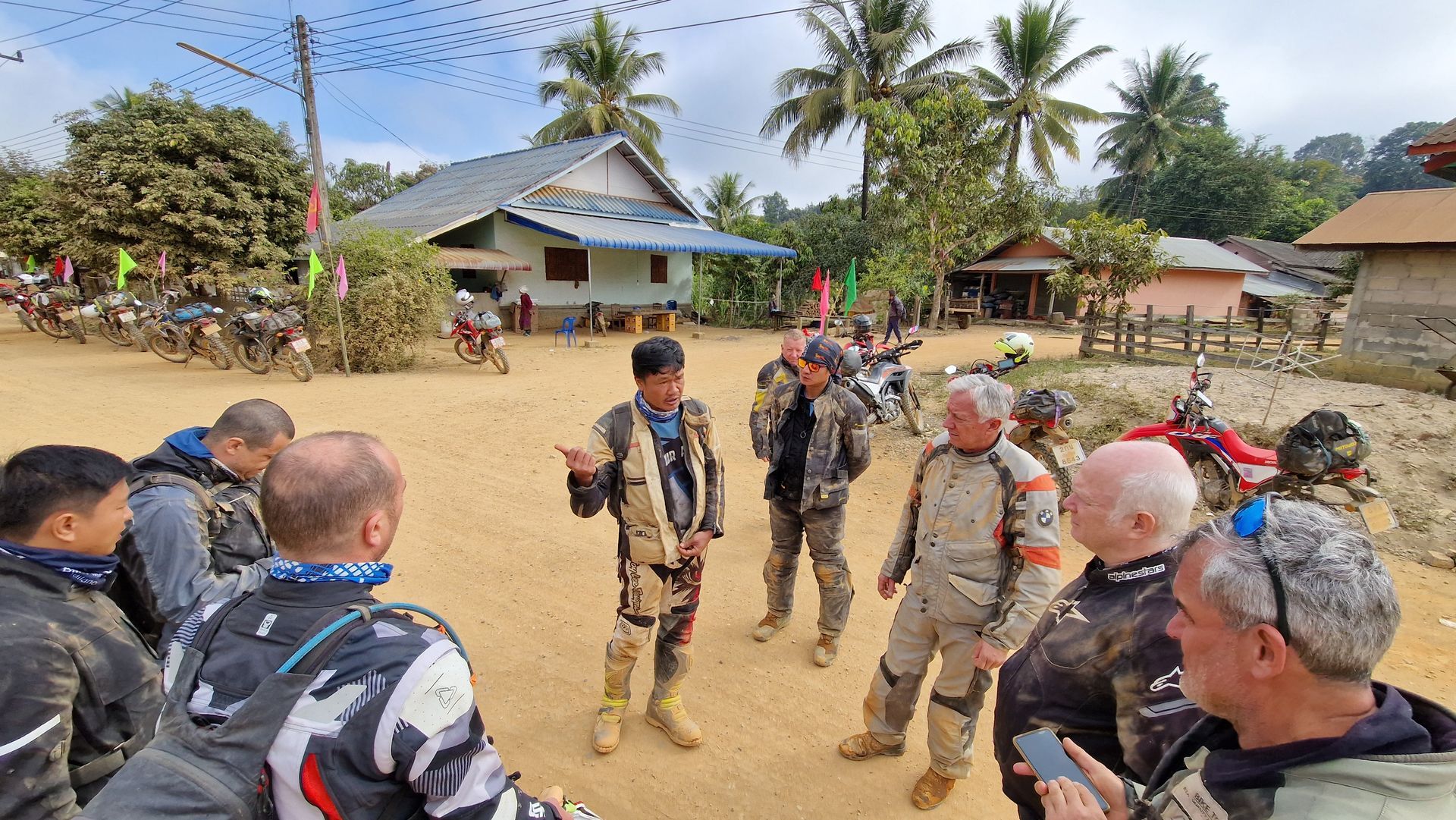 BTA Laos Dirt Bike Riding Group
