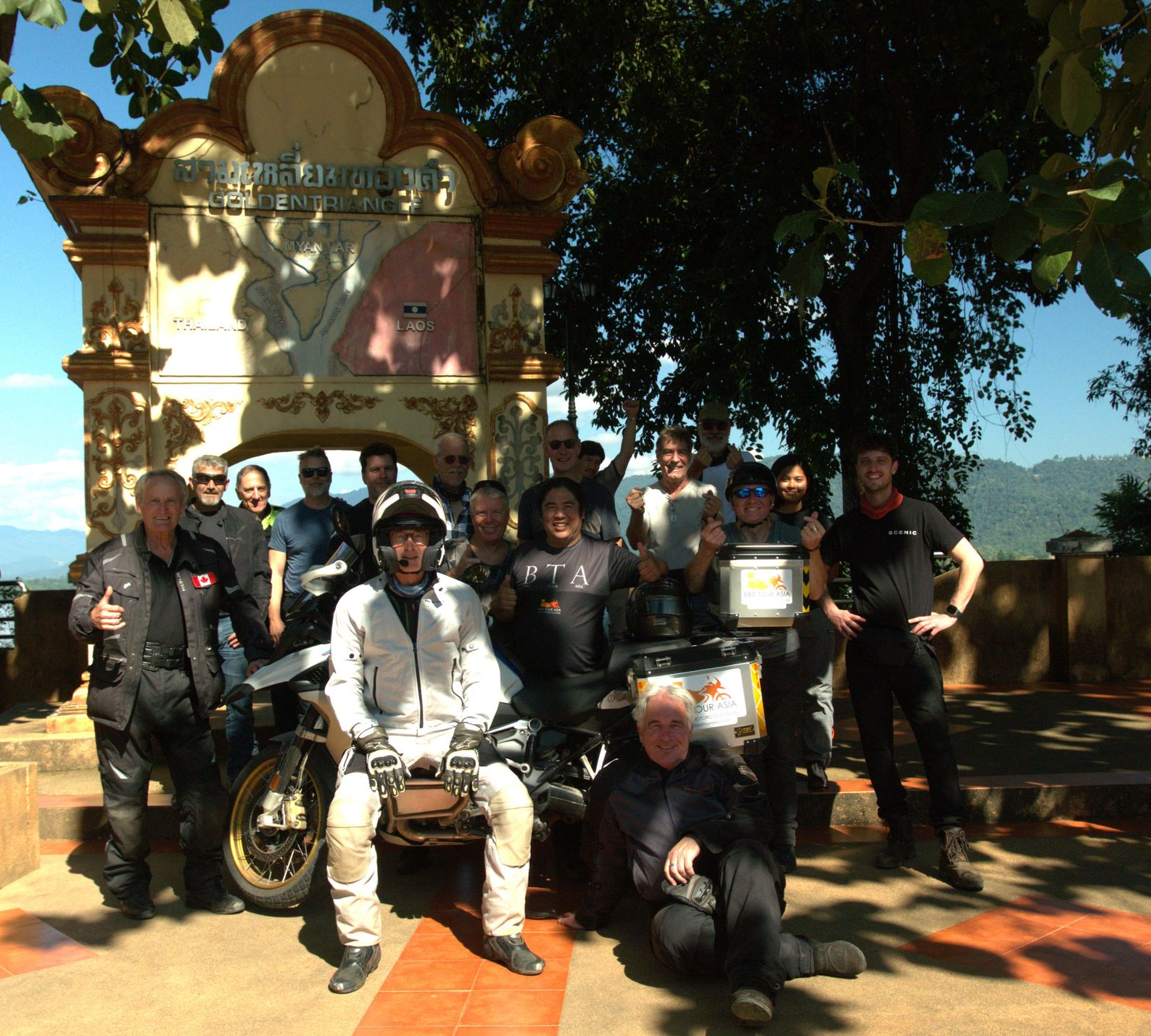 Bike Tour Asia at, Golden Triangle 