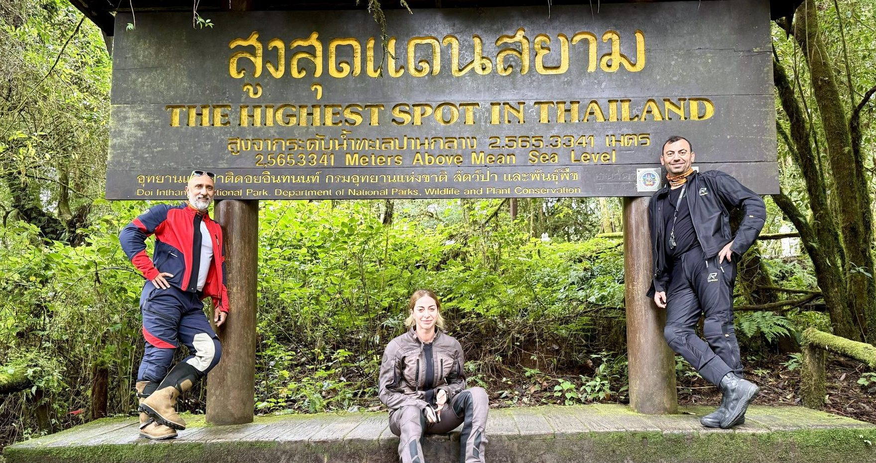 BTA's Riders Group in Doi Inthanon, Northern Thailand