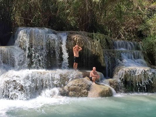Waterfall in Laos