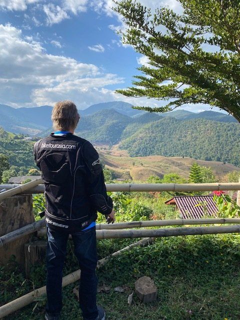 viewpoint from Chiangmai to Nan