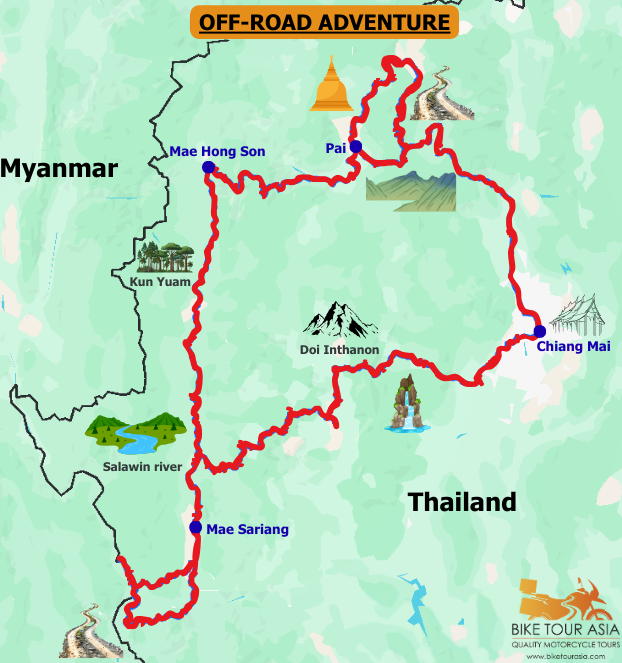Off-Road Adventure map