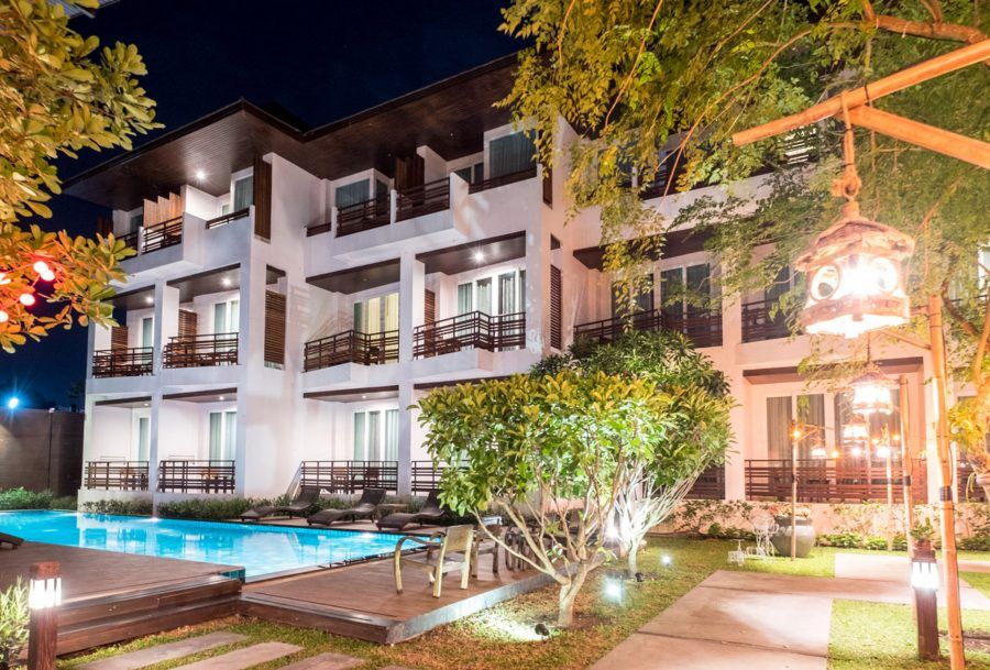 A hotel in Chiang Rai.