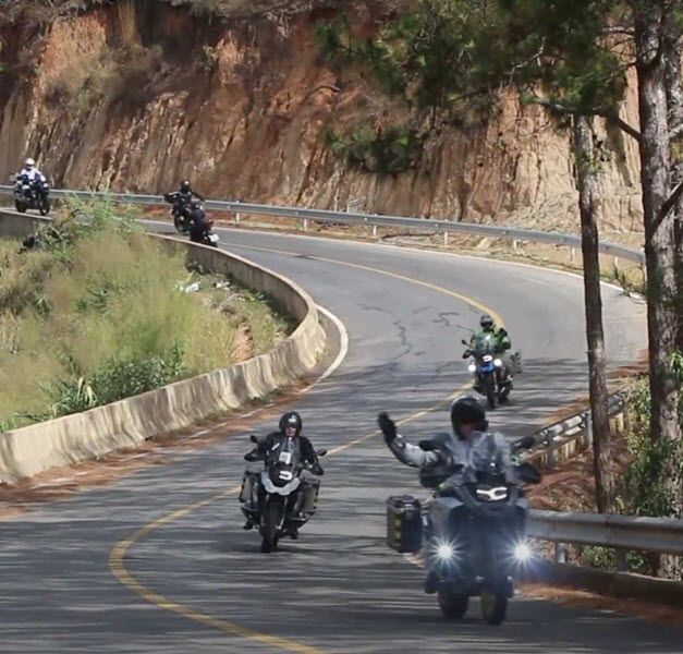 riding bikes from Chiang mai to Nan