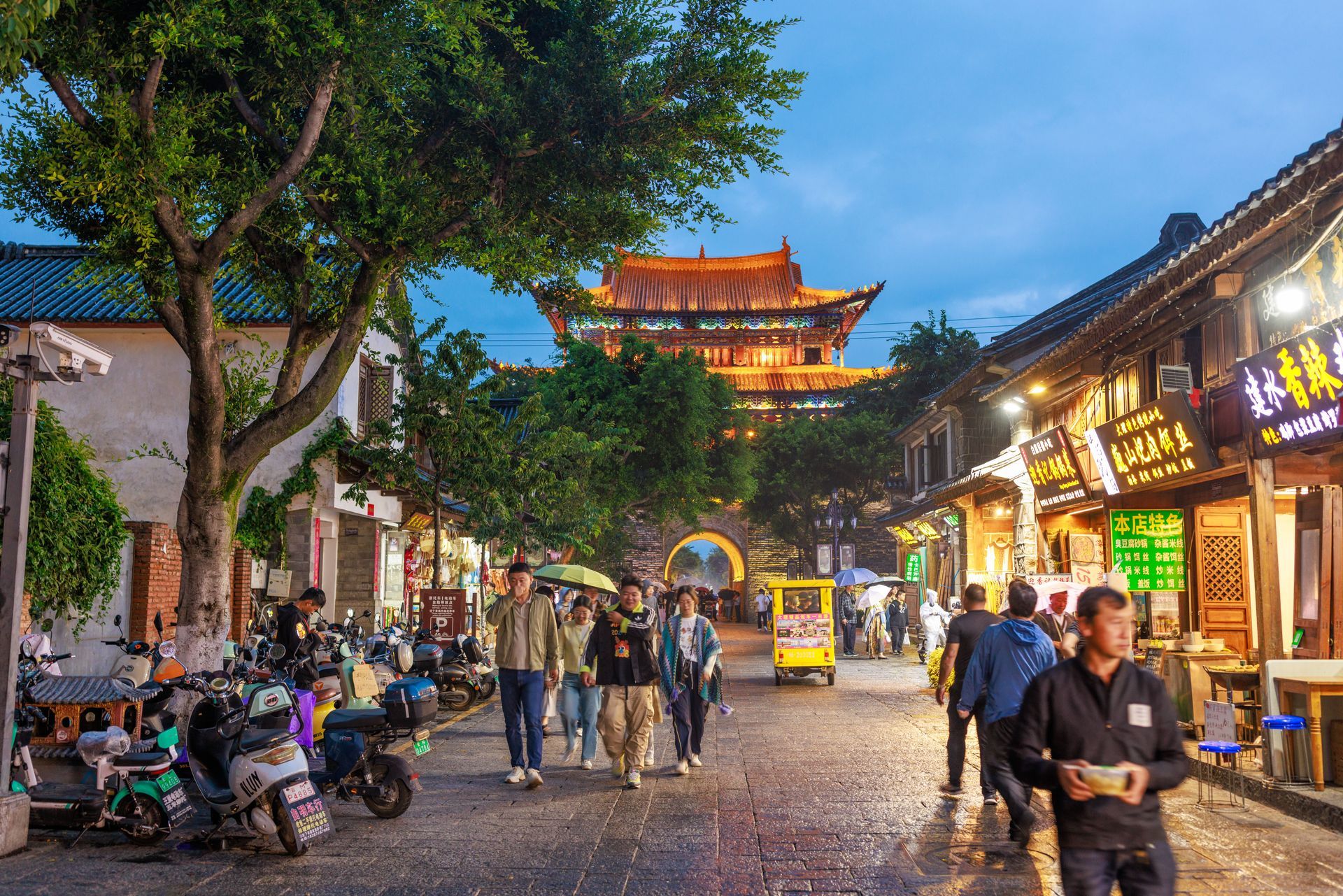 Dali town, China
